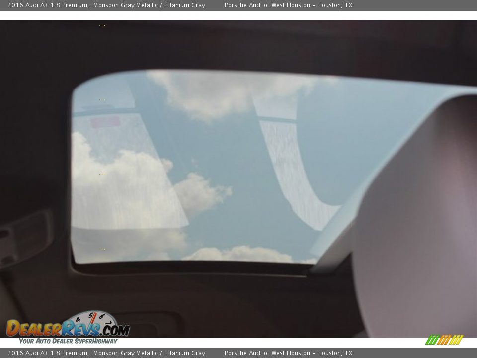 2016 Audi A3 1.8 Premium Monsoon Gray Metallic / Titanium Gray Photo #28