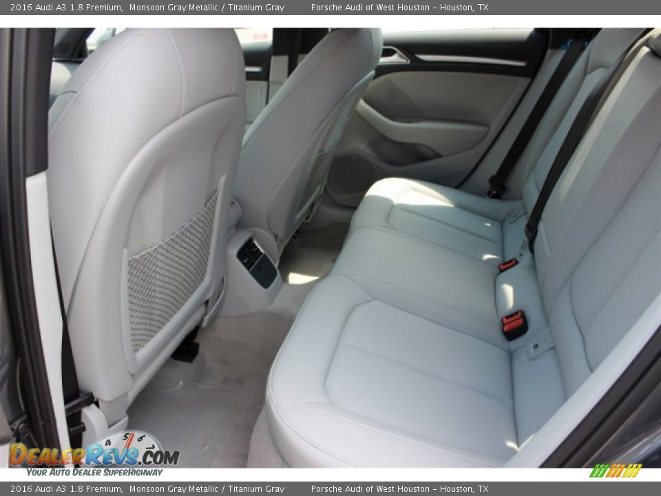 Rear Seat of 2016 Audi A3 1.8 Premium Photo #31