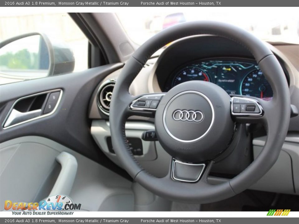 2016 Audi A3 1.8 Premium Steering Wheel Photo #33