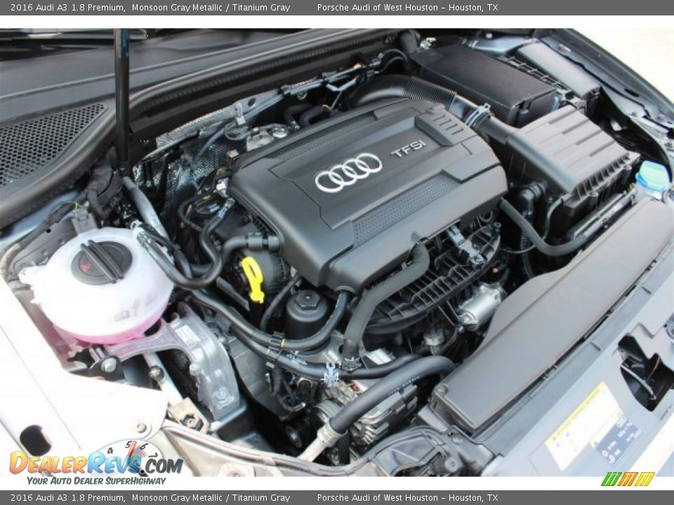 2016 Audi A3 1.8 Premium 1.8 Liter Turbocharged/TFSI DOHC 16-Valve VVT 4 Cylinder Engine Photo #34