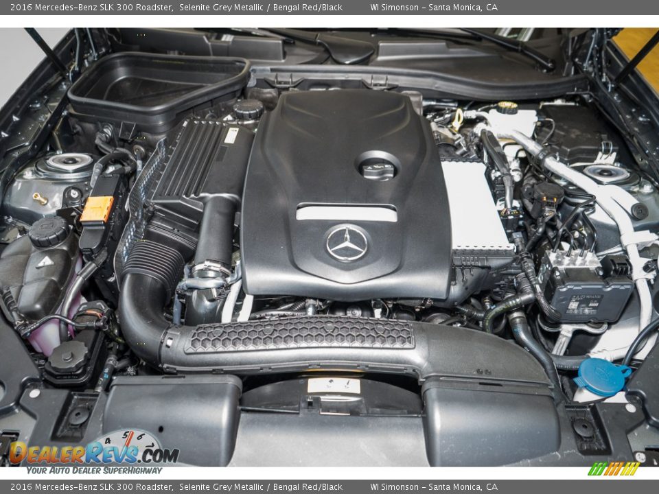2016 Mercedes-Benz SLK 300 Roadster 2.0 Liter DI Turbocharged DOHC 16-Valve VVT 4 Cylinder Engine Photo #9