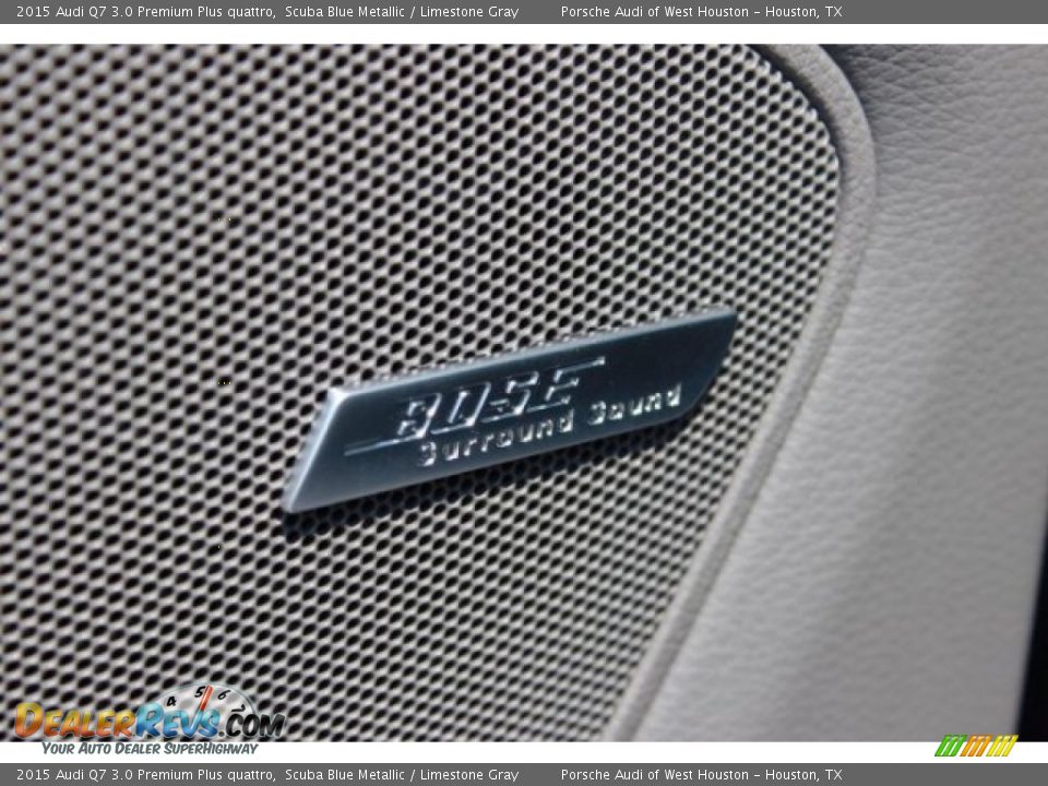 2015 Audi Q7 3.0 Premium Plus quattro Scuba Blue Metallic / Limestone Gray Photo #11