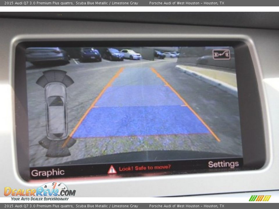 2015 Audi Q7 3.0 Premium Plus quattro Scuba Blue Metallic / Limestone Gray Photo #21