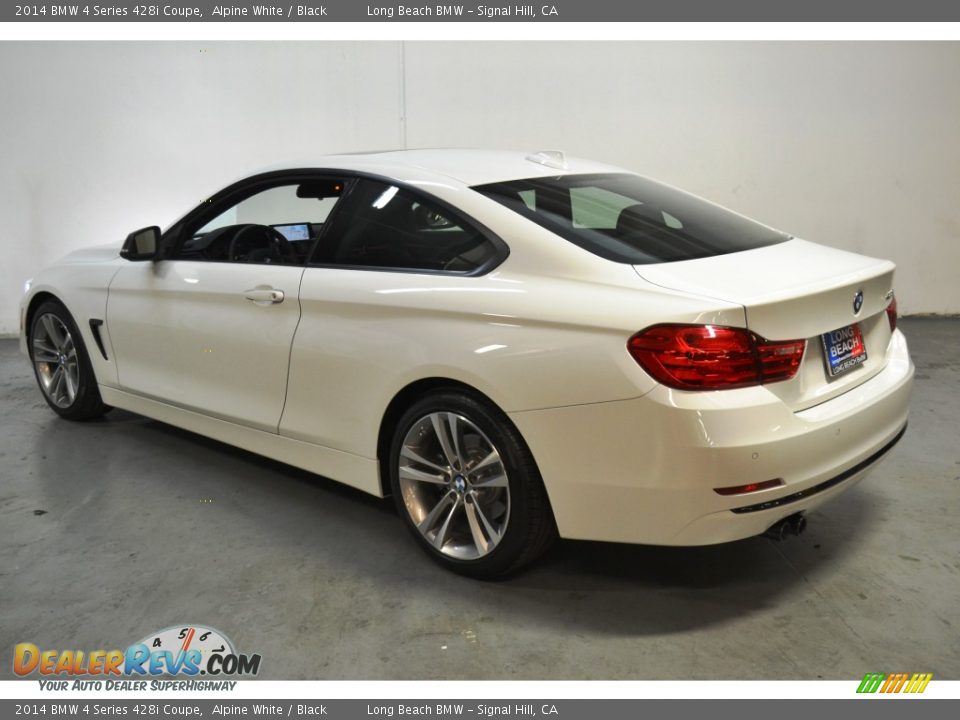 2014 BMW 4 Series 428i Coupe Alpine White / Black Photo #6
