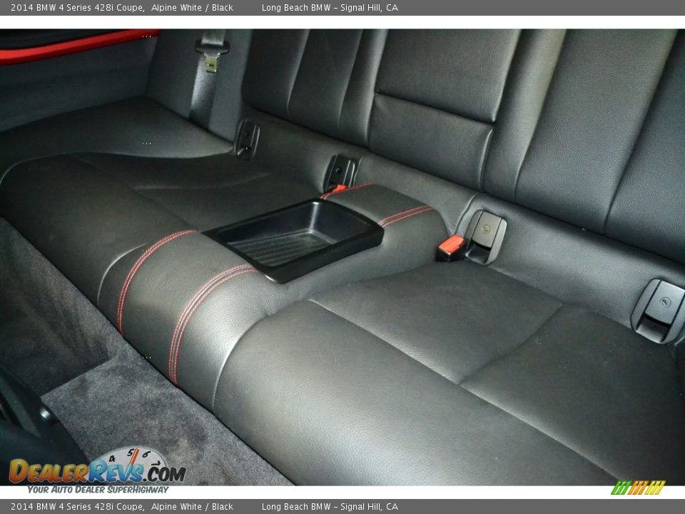 2014 BMW 4 Series 428i Coupe Alpine White / Black Photo #15