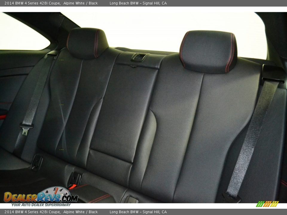 2014 BMW 4 Series 428i Coupe Alpine White / Black Photo #16