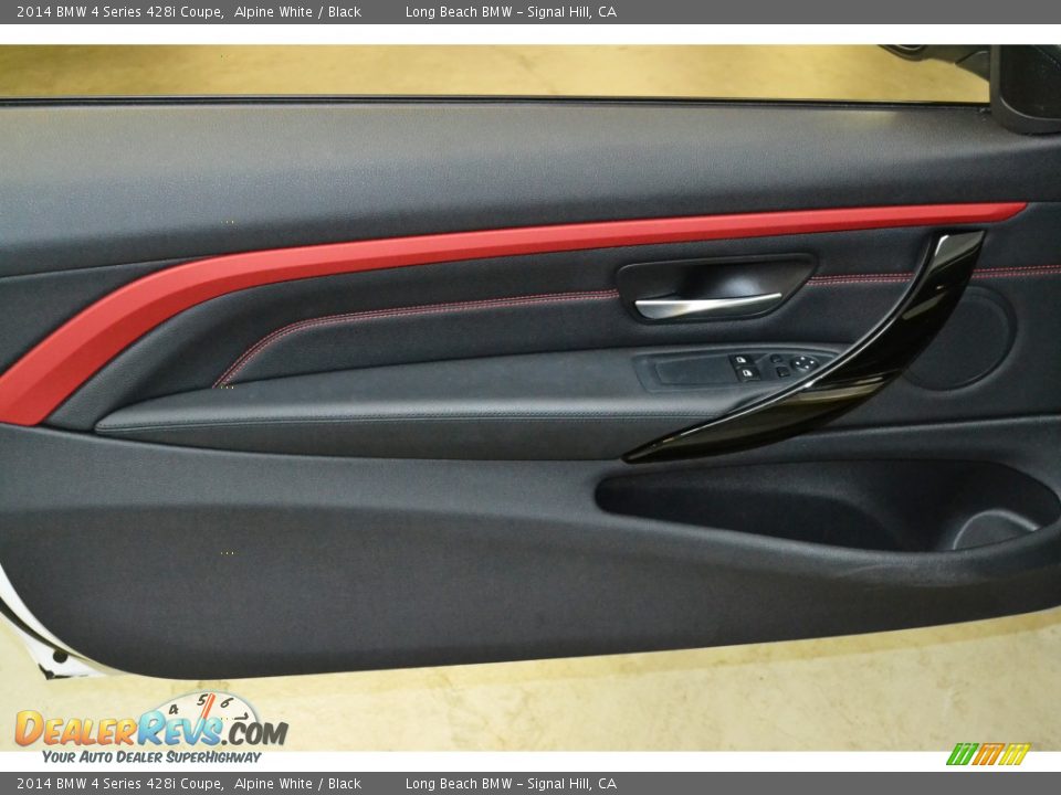 2014 BMW 4 Series 428i Coupe Alpine White / Black Photo #17