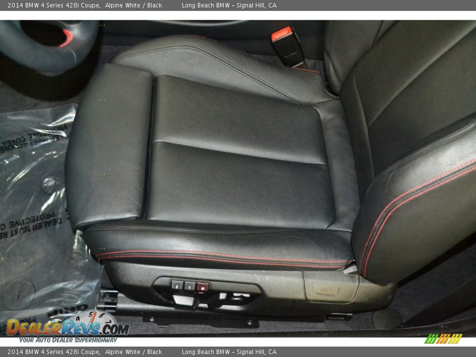 2014 BMW 4 Series 428i Coupe Alpine White / Black Photo #18