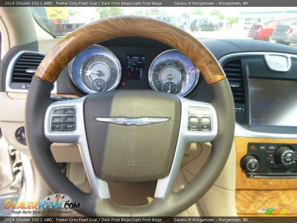 2014 Chrysler 300 C AWD Steering Wheel Photo #15