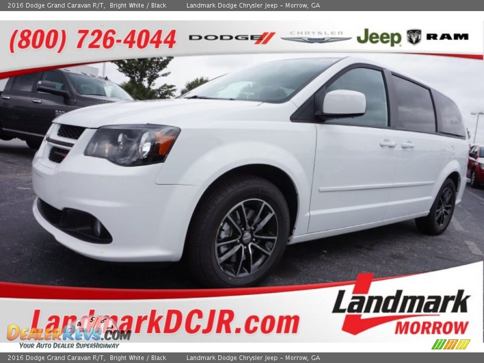 2016 Dodge Grand Caravan R/T Bright White / Black Photo #1