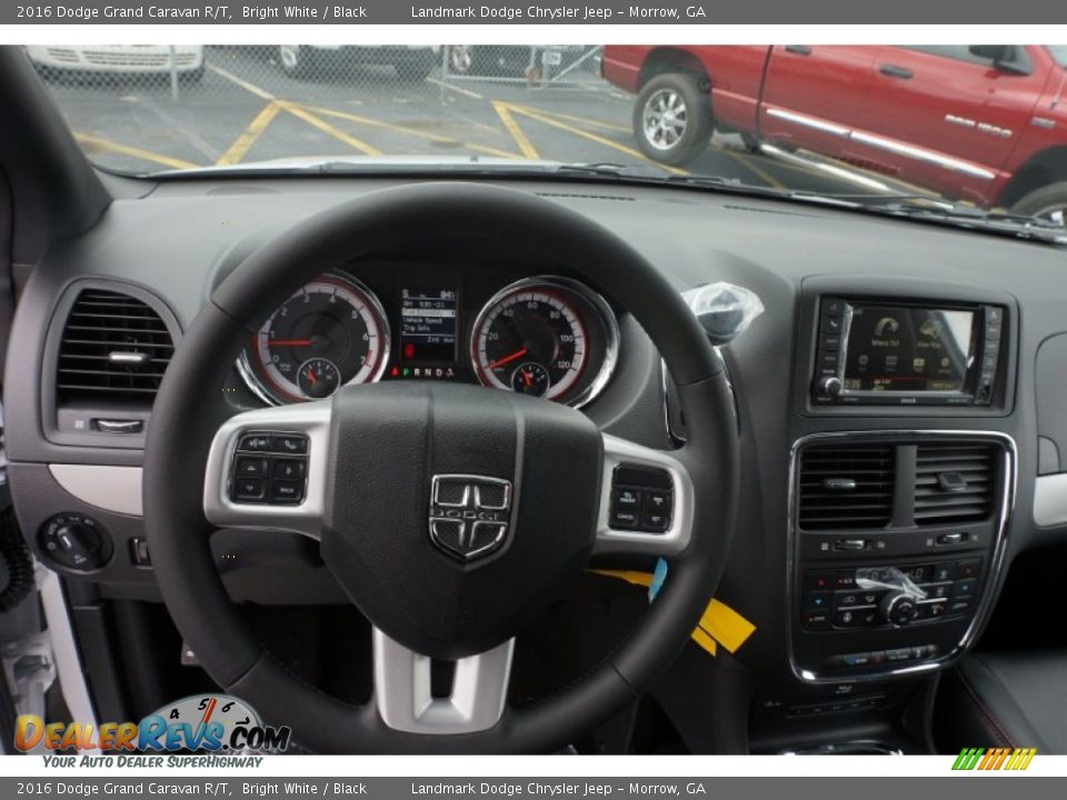 2016 Dodge Grand Caravan R/T Bright White / Black Photo #8