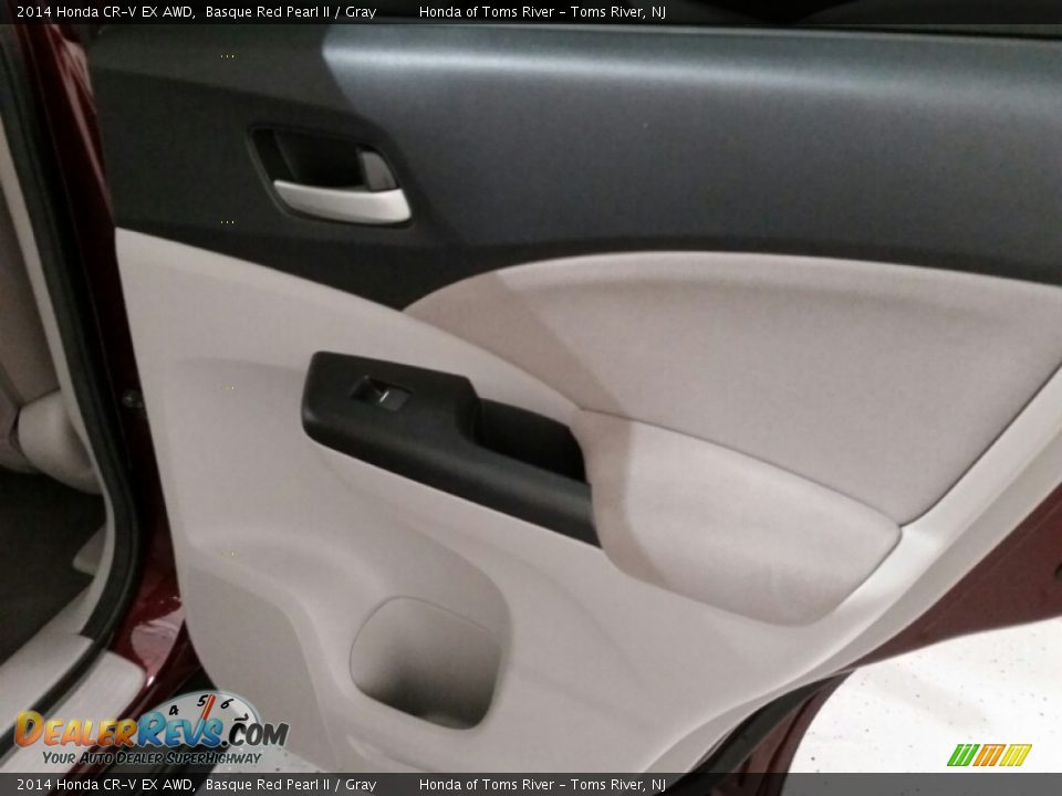 2014 Honda CR-V EX AWD Basque Red Pearl II / Gray Photo #16
