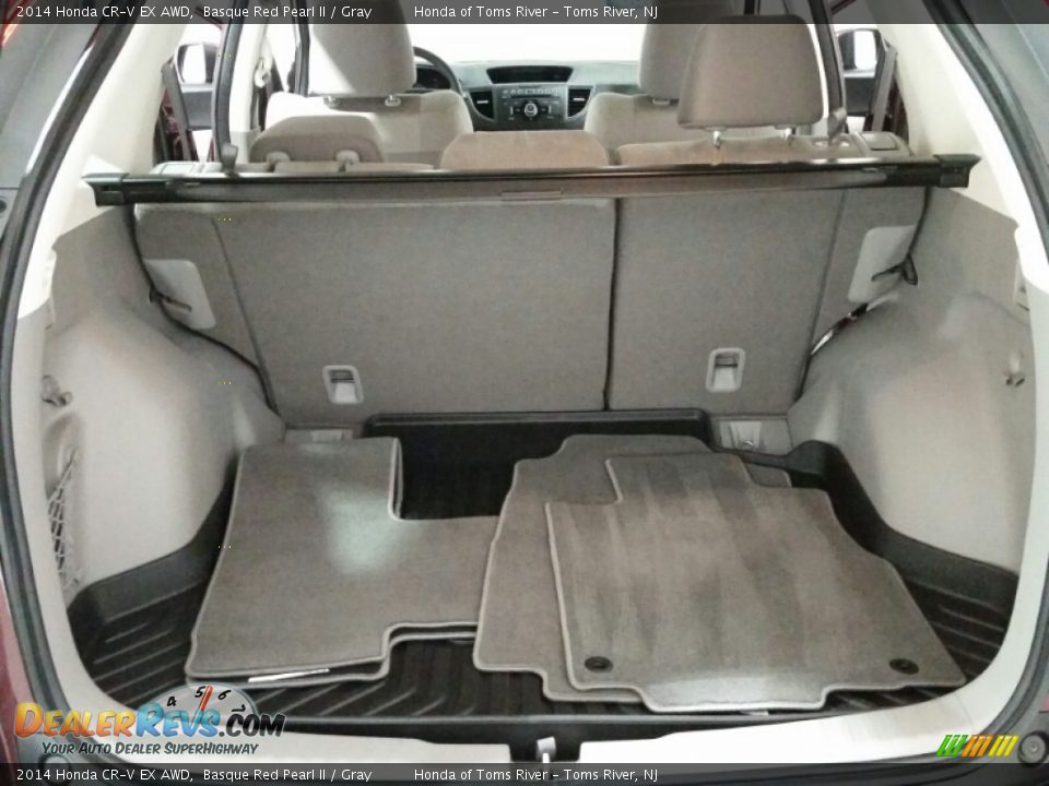 2014 Honda CR-V EX AWD Basque Red Pearl II / Gray Photo #18