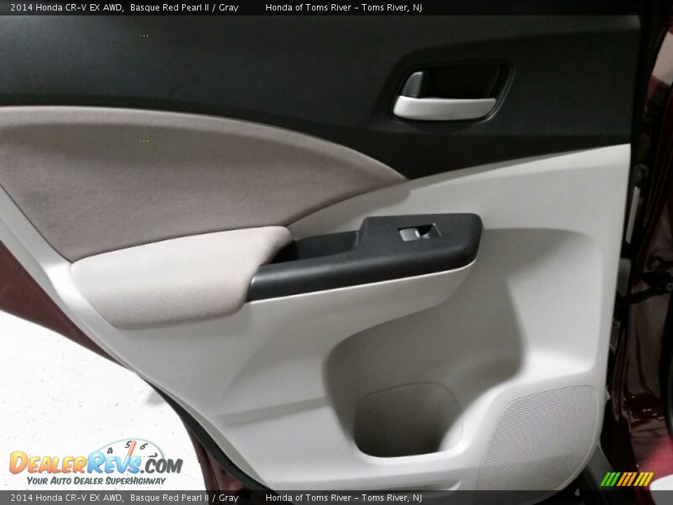 2014 Honda CR-V EX AWD Basque Red Pearl II / Gray Photo #19