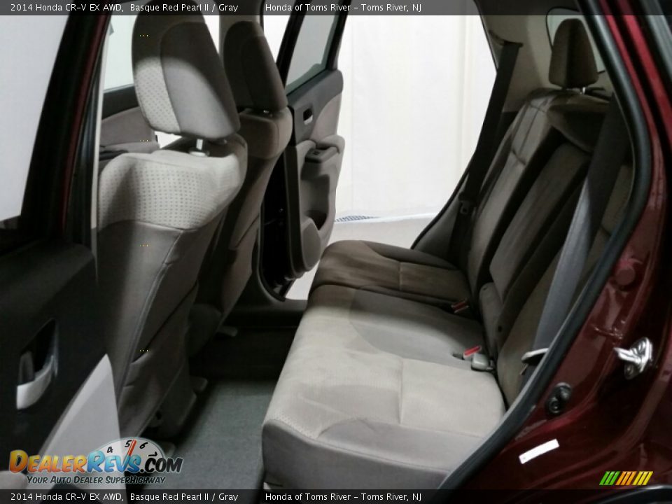 2014 Honda CR-V EX AWD Basque Red Pearl II / Gray Photo #20