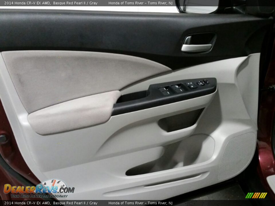 2014 Honda CR-V EX AWD Basque Red Pearl II / Gray Photo #23