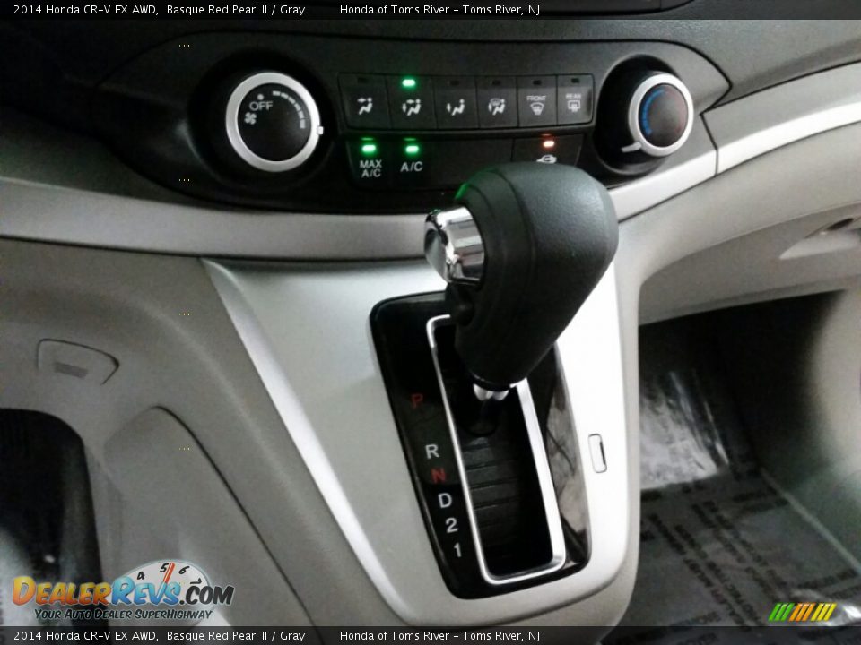 2014 Honda CR-V EX AWD Basque Red Pearl II / Gray Photo #27