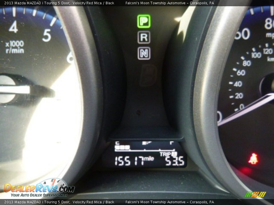 2013 Mazda MAZDA3 i Touring 5 Door Velocity Red Mica / Black Photo #5