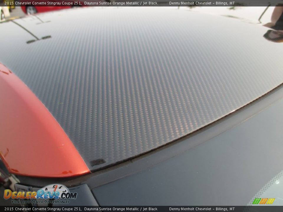 2015 Chevrolet Corvette Stingray Coupe Z51 Daytona Sunrise Orange Metallic / Jet Black Photo #9