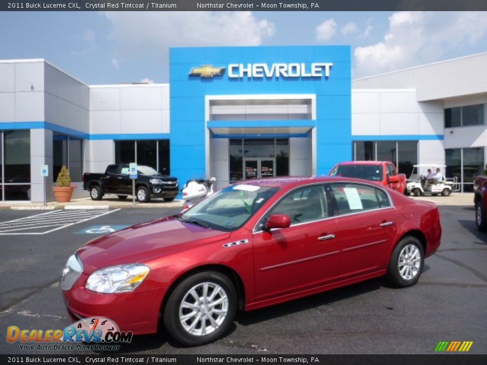 2011 Buick Lucerne CXL Crystal Red Tintcoat / Titanium Photo #1