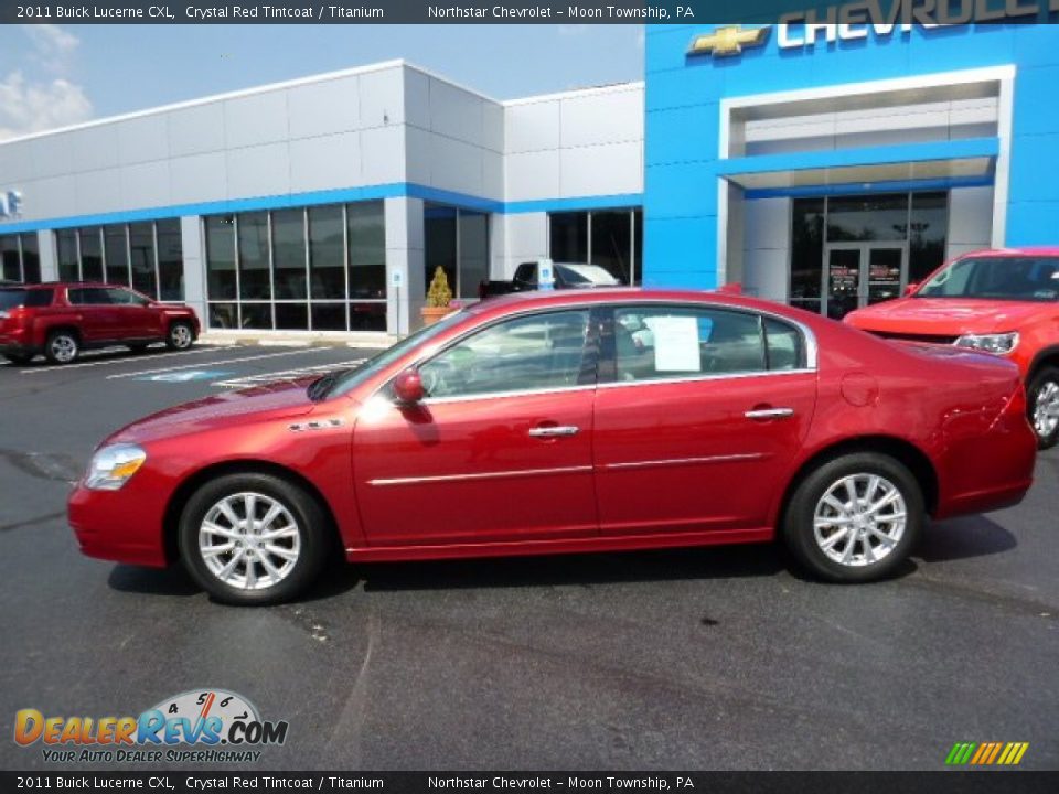 2011 Buick Lucerne CXL Crystal Red Tintcoat / Titanium Photo #2