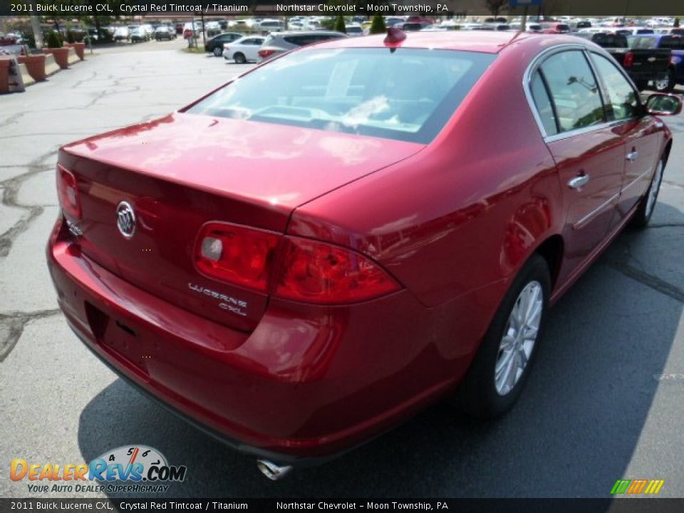 2011 Buick Lucerne CXL Crystal Red Tintcoat / Titanium Photo #5