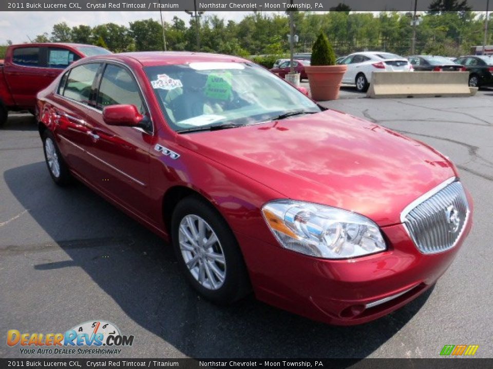 2011 Buick Lucerne CXL Crystal Red Tintcoat / Titanium Photo #7