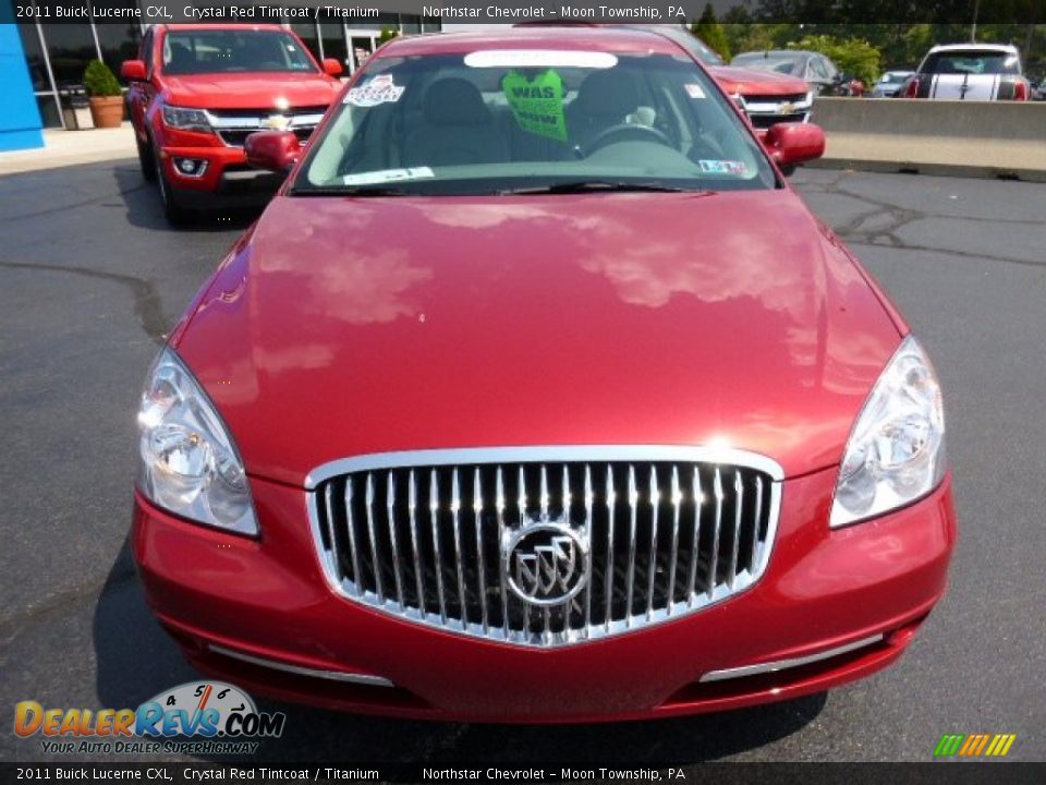2011 Buick Lucerne CXL Crystal Red Tintcoat / Titanium Photo #8