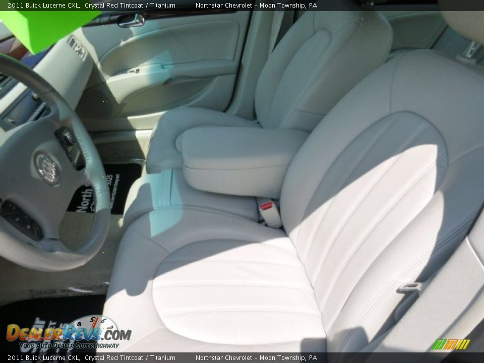 2011 Buick Lucerne CXL Crystal Red Tintcoat / Titanium Photo #10