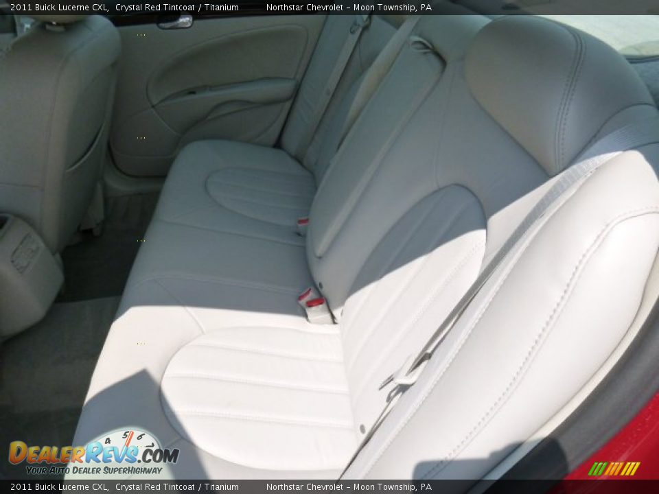 2011 Buick Lucerne CXL Crystal Red Tintcoat / Titanium Photo #11