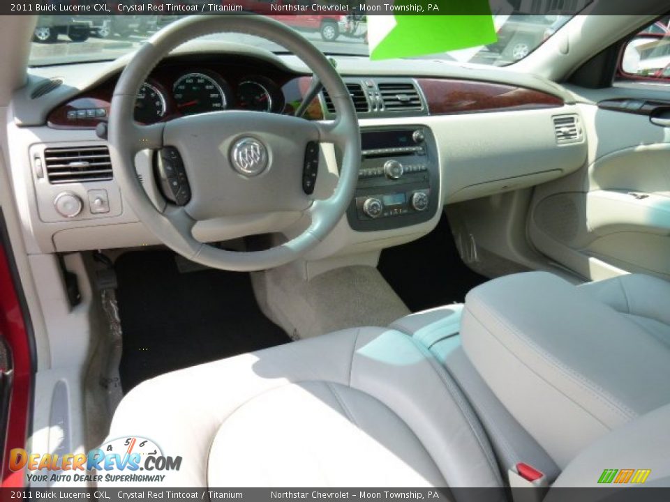 2011 Buick Lucerne CXL Crystal Red Tintcoat / Titanium Photo #12
