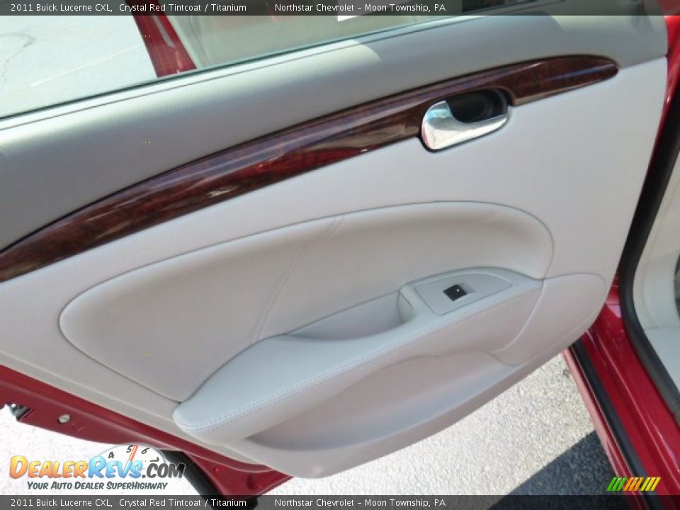 2011 Buick Lucerne CXL Crystal Red Tintcoat / Titanium Photo #13