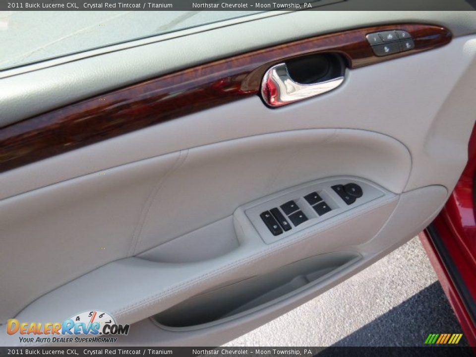 2011 Buick Lucerne CXL Crystal Red Tintcoat / Titanium Photo #14