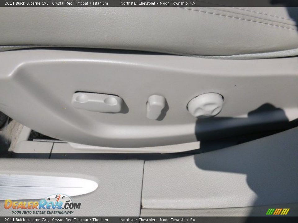 2011 Buick Lucerne CXL Crystal Red Tintcoat / Titanium Photo #15