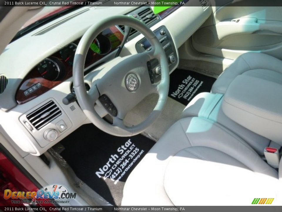 2011 Buick Lucerne CXL Crystal Red Tintcoat / Titanium Photo #17