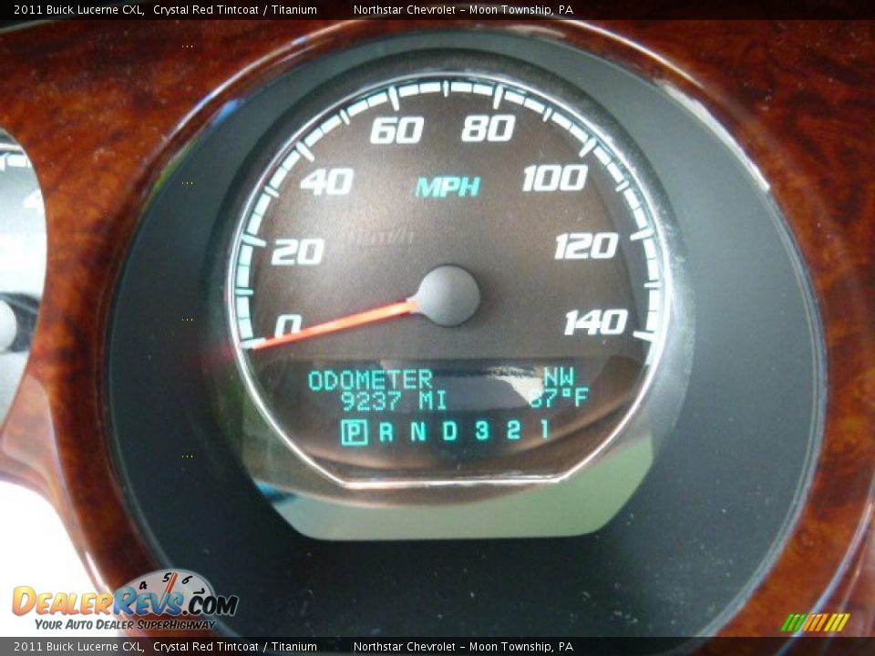 2011 Buick Lucerne CXL Crystal Red Tintcoat / Titanium Photo #19