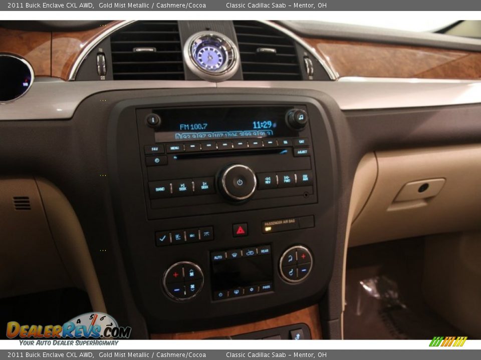 2011 Buick Enclave CXL AWD Gold Mist Metallic / Cashmere/Cocoa Photo #8