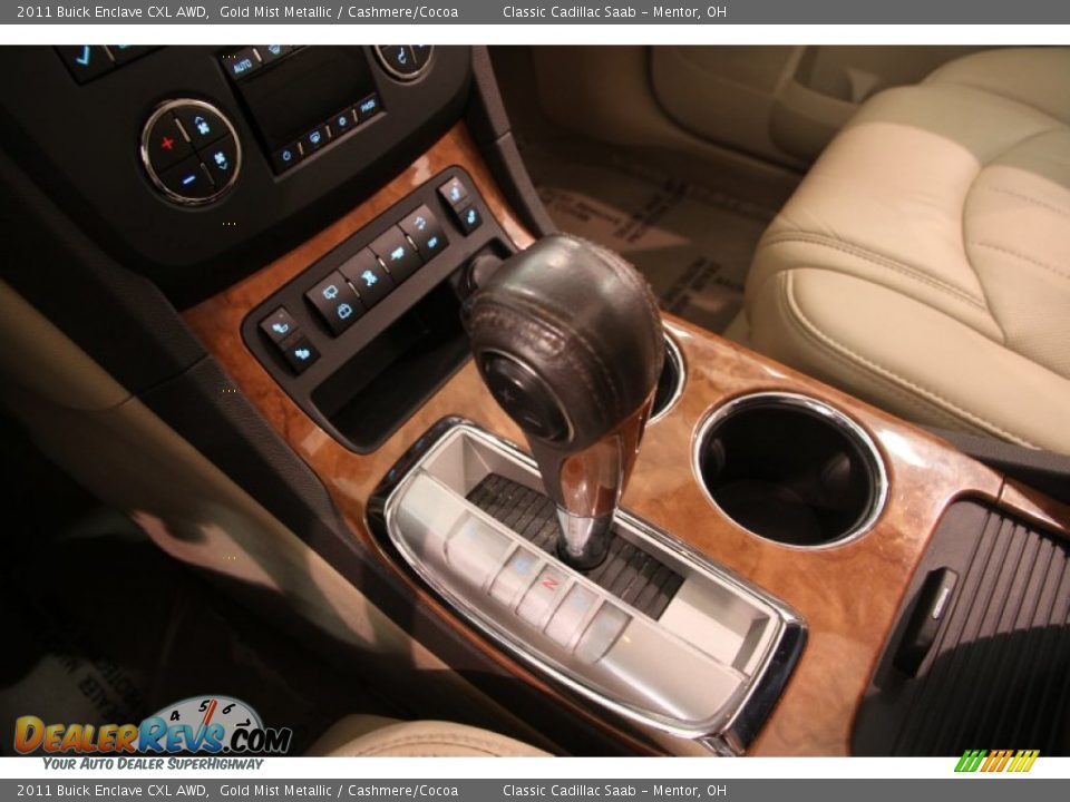 2011 Buick Enclave CXL AWD Gold Mist Metallic / Cashmere/Cocoa Photo #9