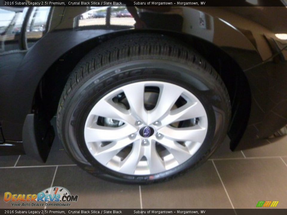 2016 Subaru Legacy 2.5i Premium Crystal Black Silica / Slate Black Photo #2