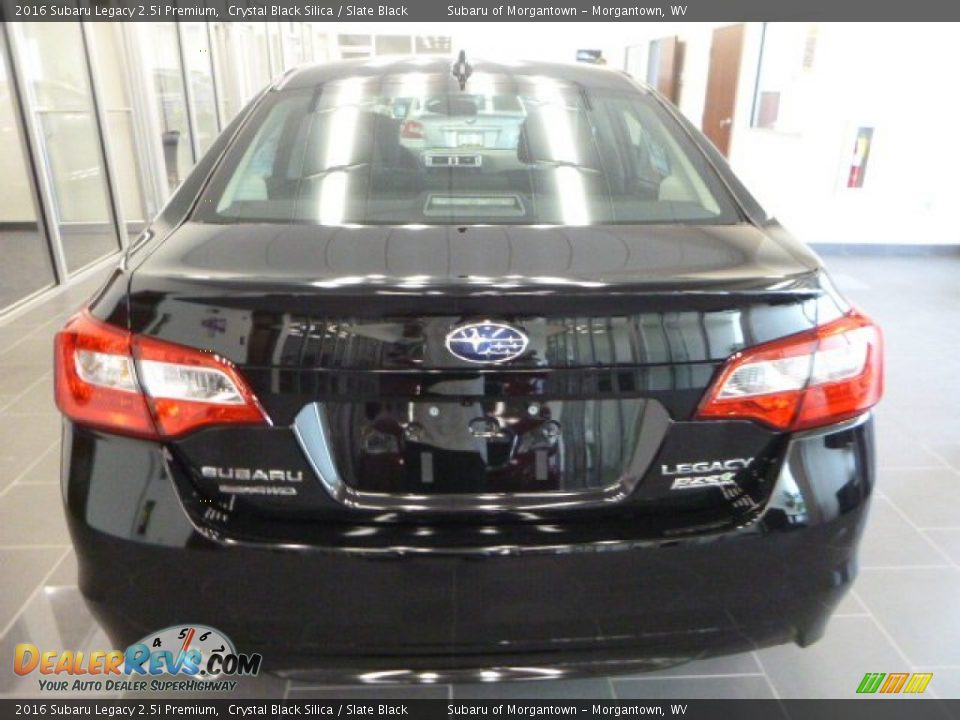 2016 Subaru Legacy 2.5i Premium Crystal Black Silica / Slate Black Photo #4