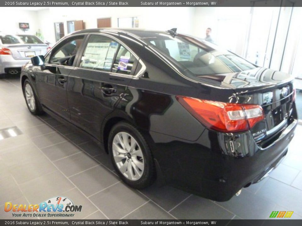 2016 Subaru Legacy 2.5i Premium Crystal Black Silica / Slate Black Photo #5