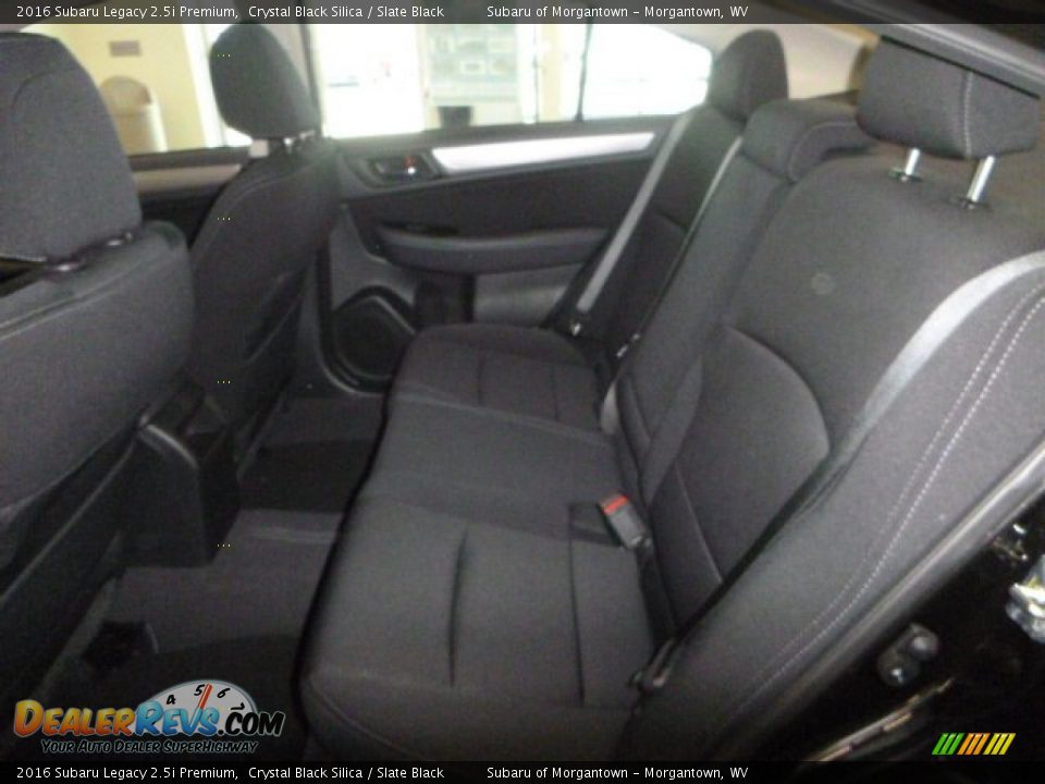 Rear Seat of 2016 Subaru Legacy 2.5i Premium Photo #6