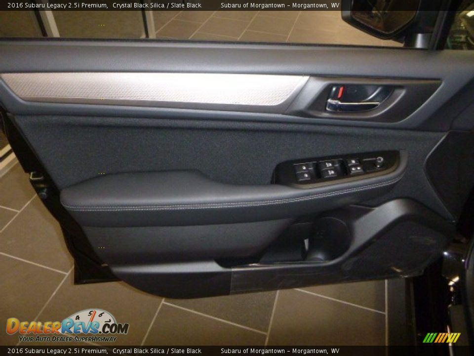 2016 Subaru Legacy 2.5i Premium Crystal Black Silica / Slate Black Photo #7