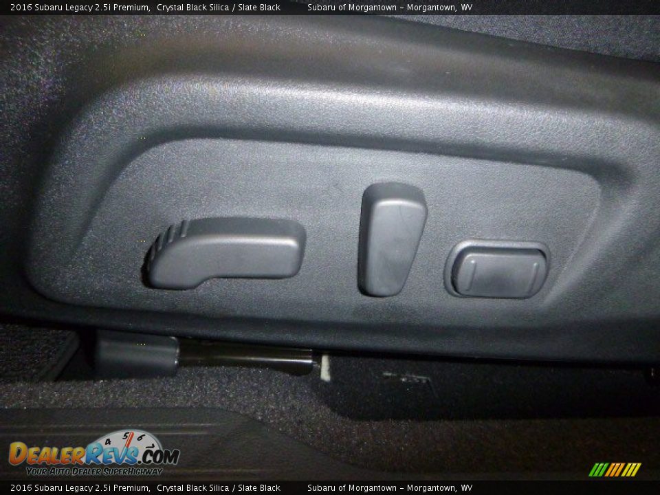 2016 Subaru Legacy 2.5i Premium Crystal Black Silica / Slate Black Photo #9