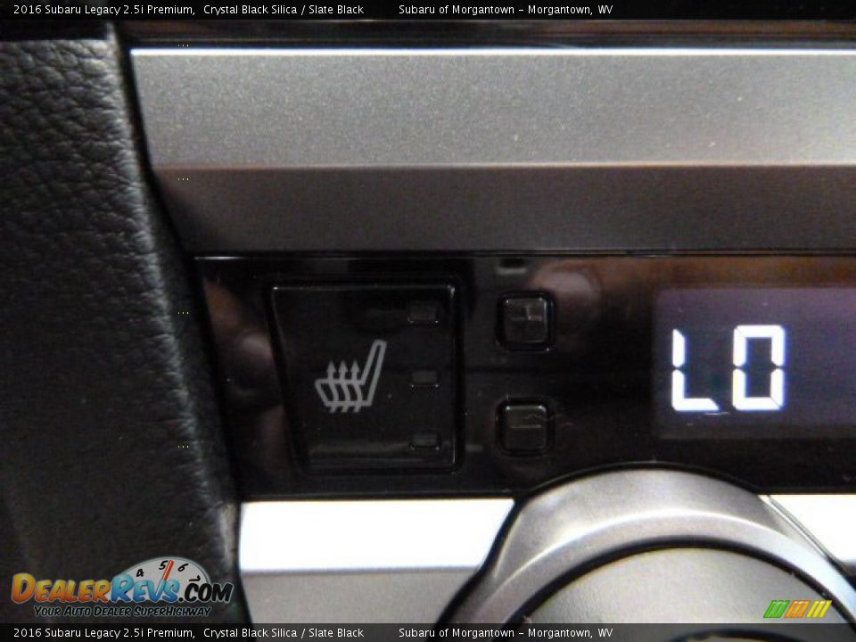 2016 Subaru Legacy 2.5i Premium Crystal Black Silica / Slate Black Photo #15