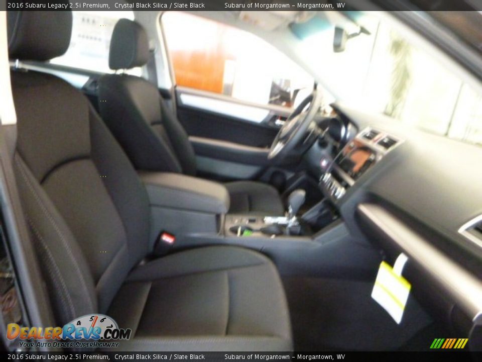 2016 Subaru Legacy 2.5i Premium Crystal Black Silica / Slate Black Photo #20