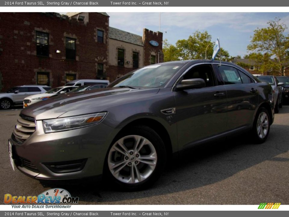 2014 Ford Taurus SEL Sterling Gray / Charcoal Black Photo #1