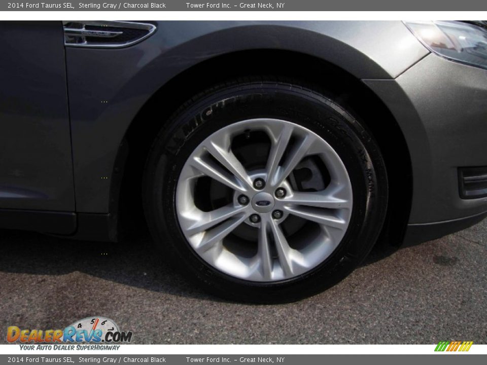 2014 Ford Taurus SEL Sterling Gray / Charcoal Black Photo #10
