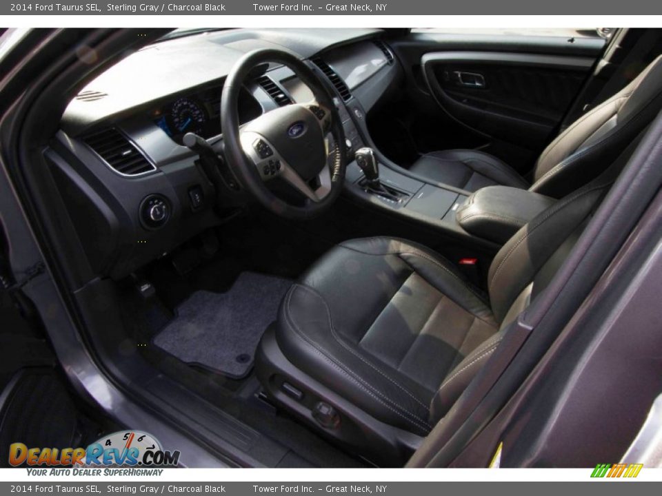 2014 Ford Taurus SEL Sterling Gray / Charcoal Black Photo #16