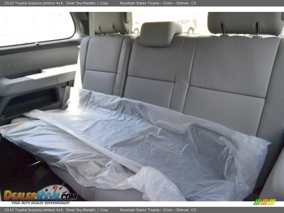 2016 Toyota Sequoia Limited 4x4 Silver Sky Metallic / Gray Photo #10